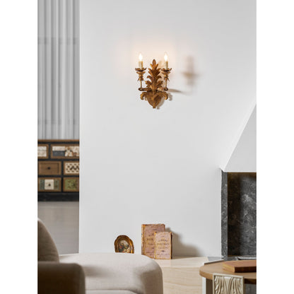 Caelum Leaf Wall Lamp