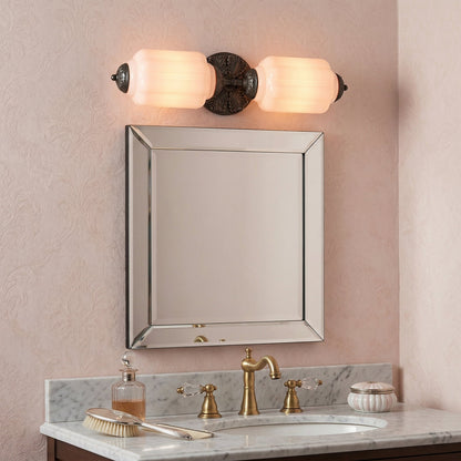Fluorite Scallop Glass Sconce