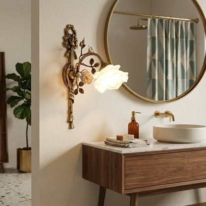 Falara Floral Wall Lamp
