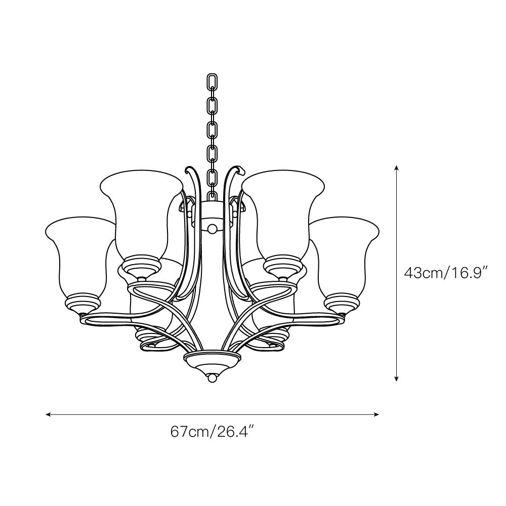 Weigela Chandelier