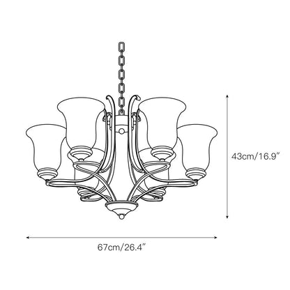 Weigela Chandelier