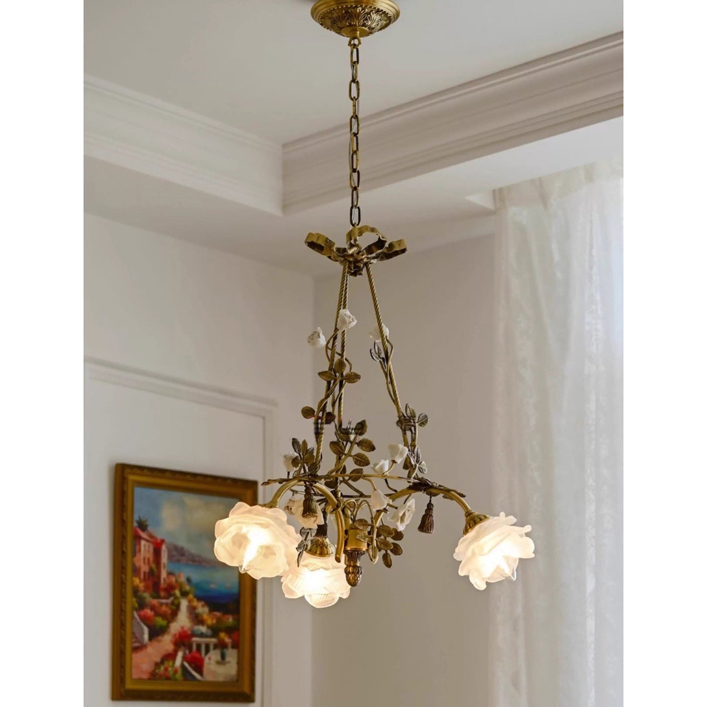 Damien Rose Chandelier