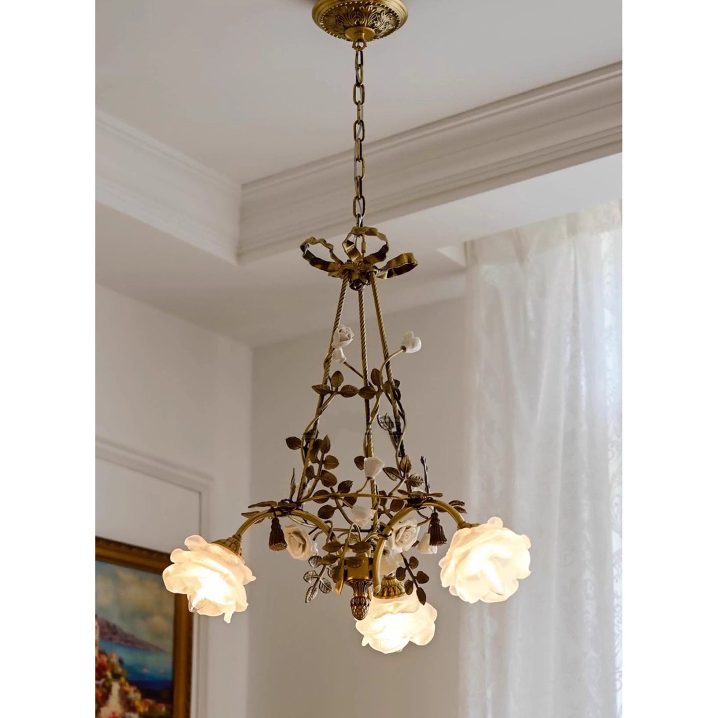 Damien Rose Chandelier