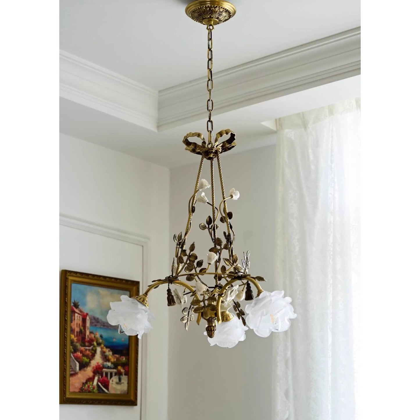 Damien Rose Chandelier