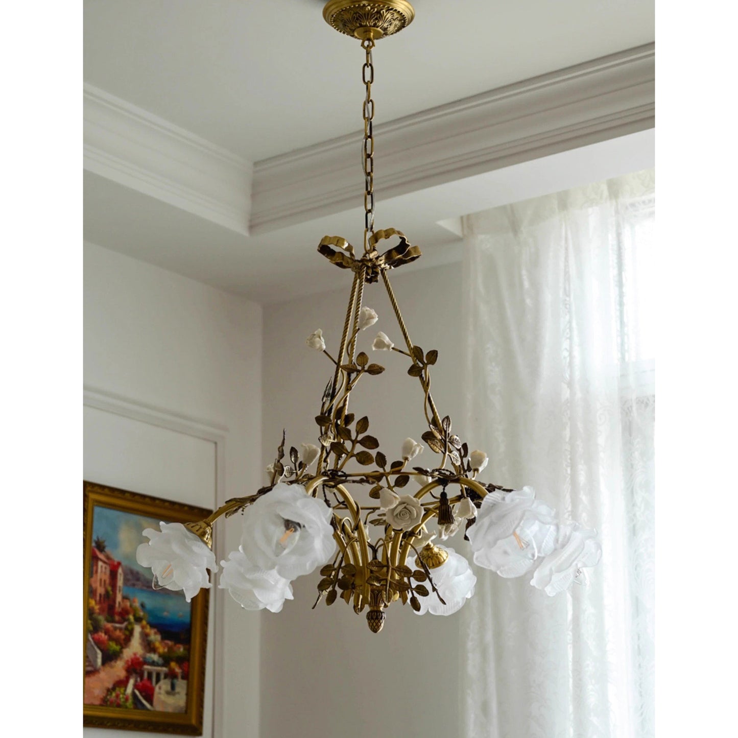 Damien Rose Chandelier