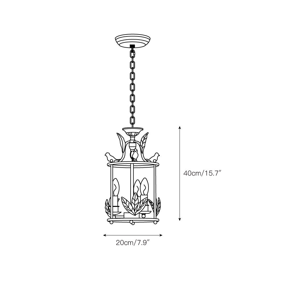 Noran Lantern Pendant Lamp