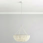 Andan Wood Beaded Chandelier