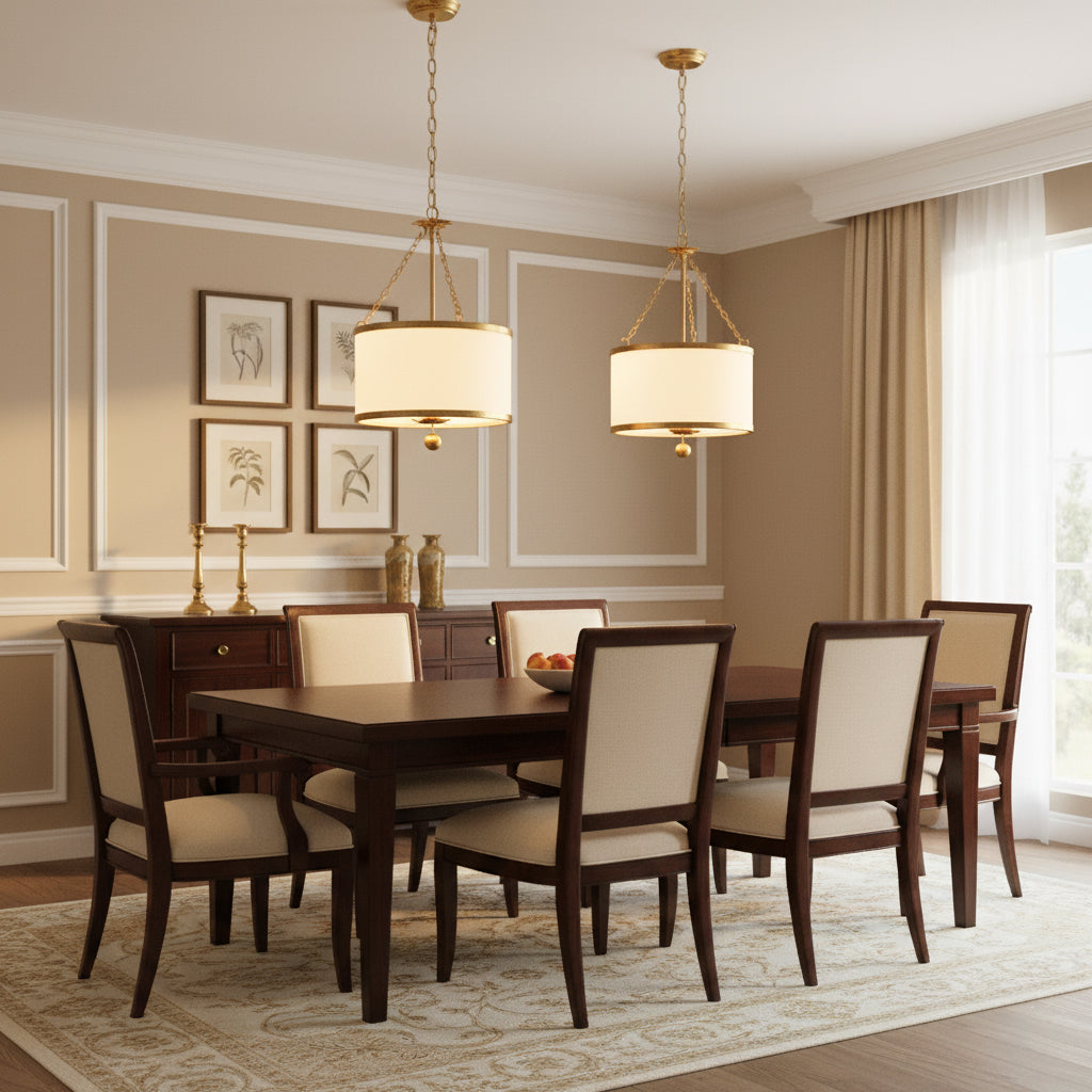 Falun Drum Pendant Lamp