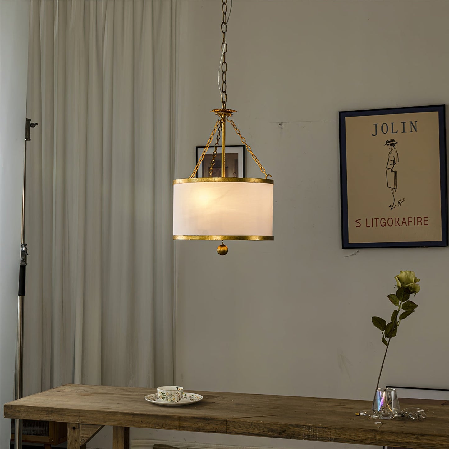 Falun Drum Pendant Lamp