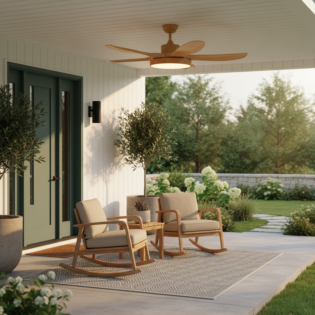 Quino 52″ Ceiling Fan Light
