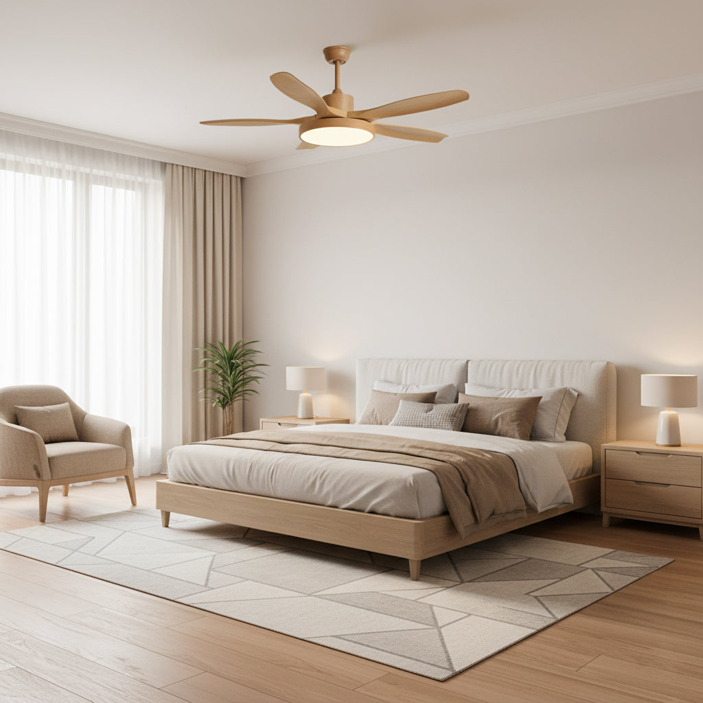 Quino 52″ Ceiling Fan Light