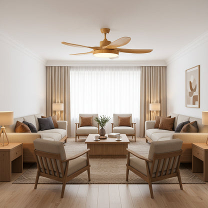 Quino 52″ Ceiling Fan Light