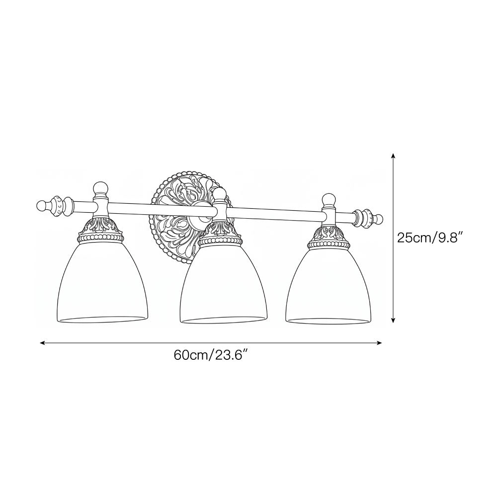 Quiberon Vanity Alabaster Wall Sconce