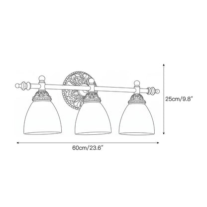Quiberon Vanity Alabaster Wall Sconce