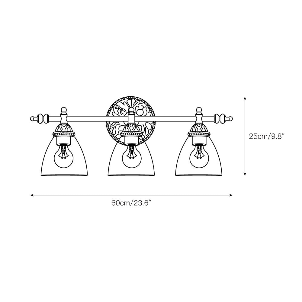 Quiberon Vanity Wall Lamp