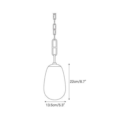 Sera Alabaster Pendant Lamp