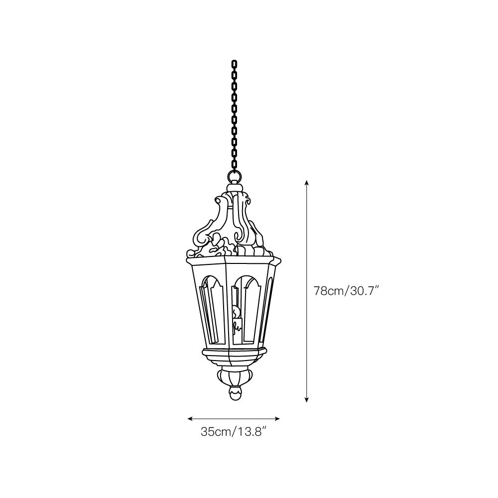 Kesia Lantern Pendant Lamp