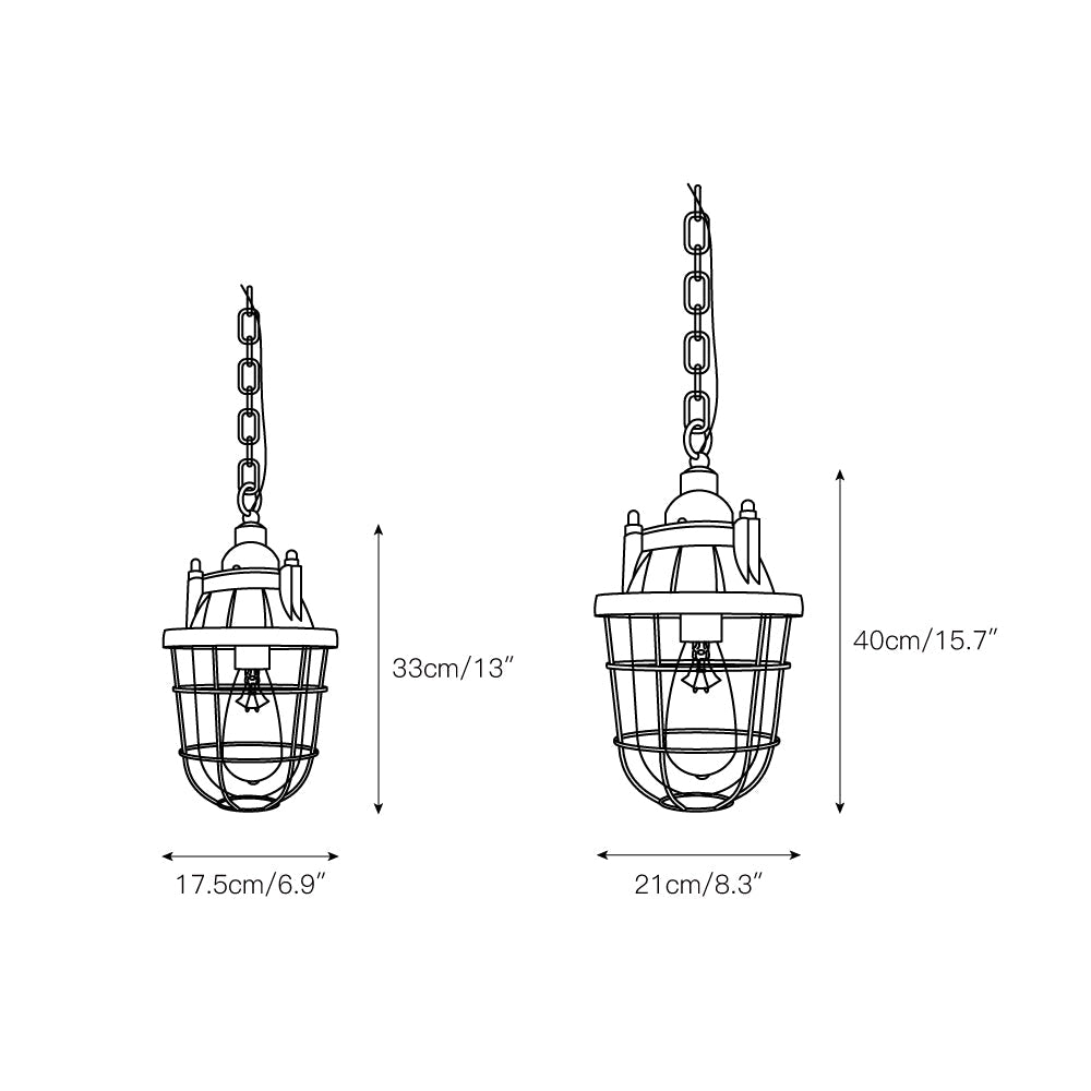 Ronda Cage Pendant Light