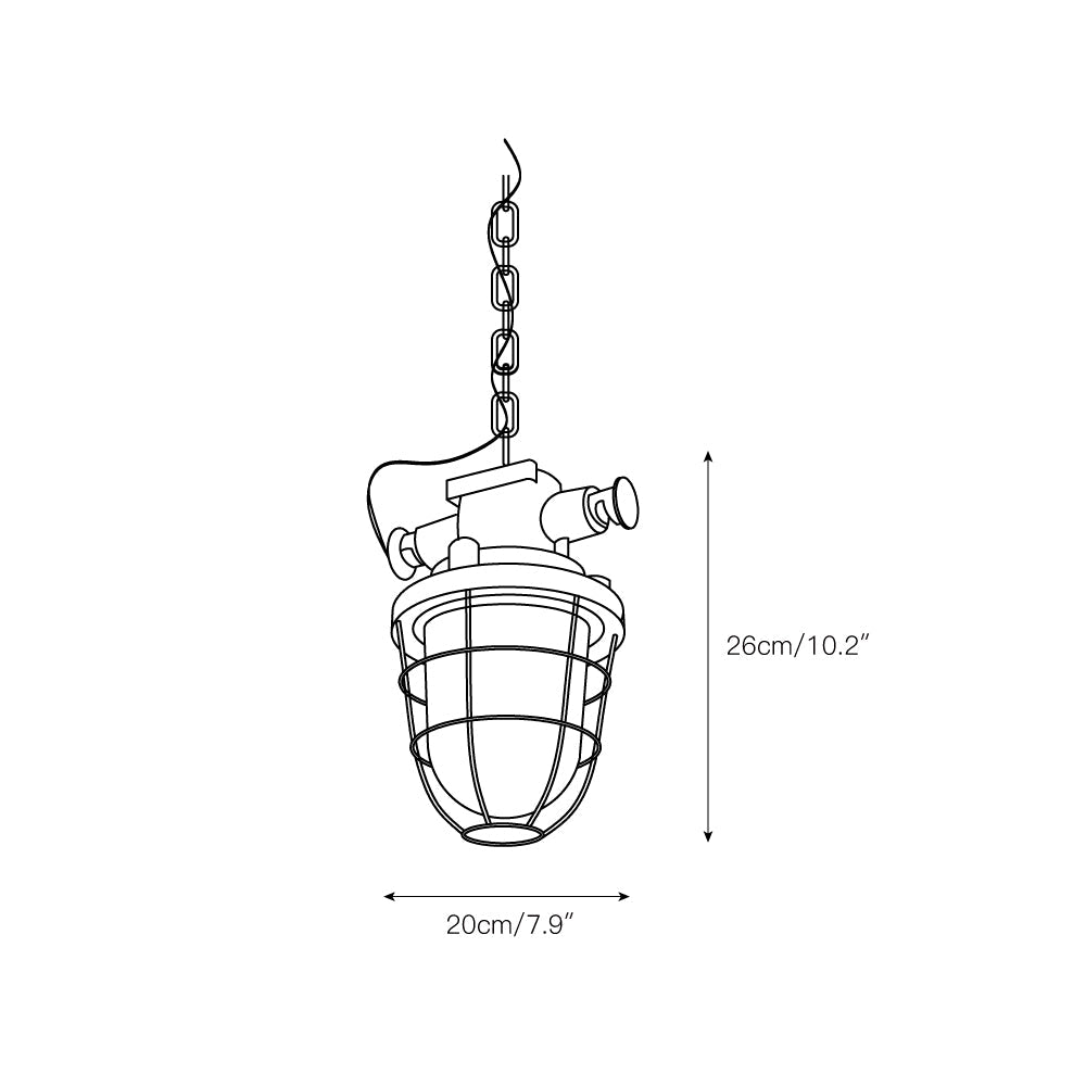 Ronda Cage Pendant Light