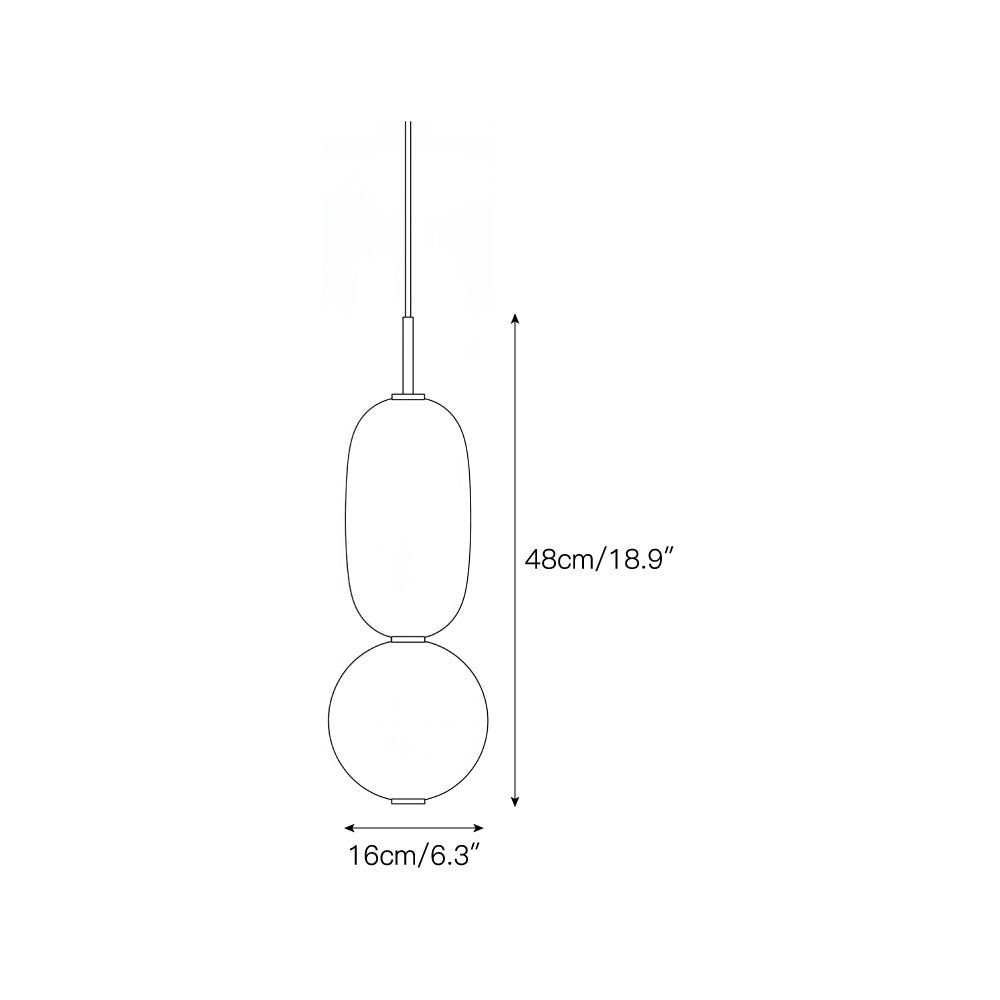 Cadaques Alabaster Pendant Lamp