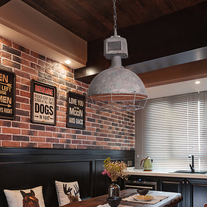 Bertrand Industrial Metal Pendant Light