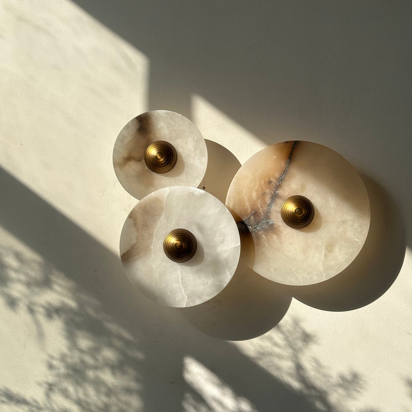 Calacatta Marble Combination Alabaster Sconce