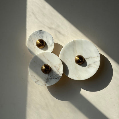 Calacatta Marble Combination Alabaster Sconce