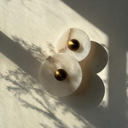 Calacatta Marble Combination Alabaster Sconce