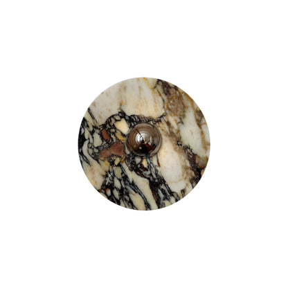 Isolde Round Marble Sconce