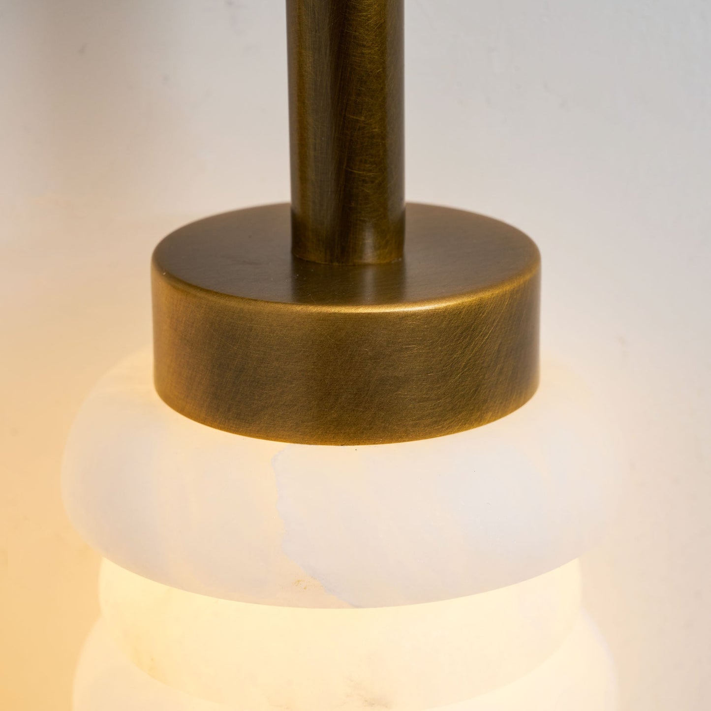 Halden Double Alabaster Wall Lamp