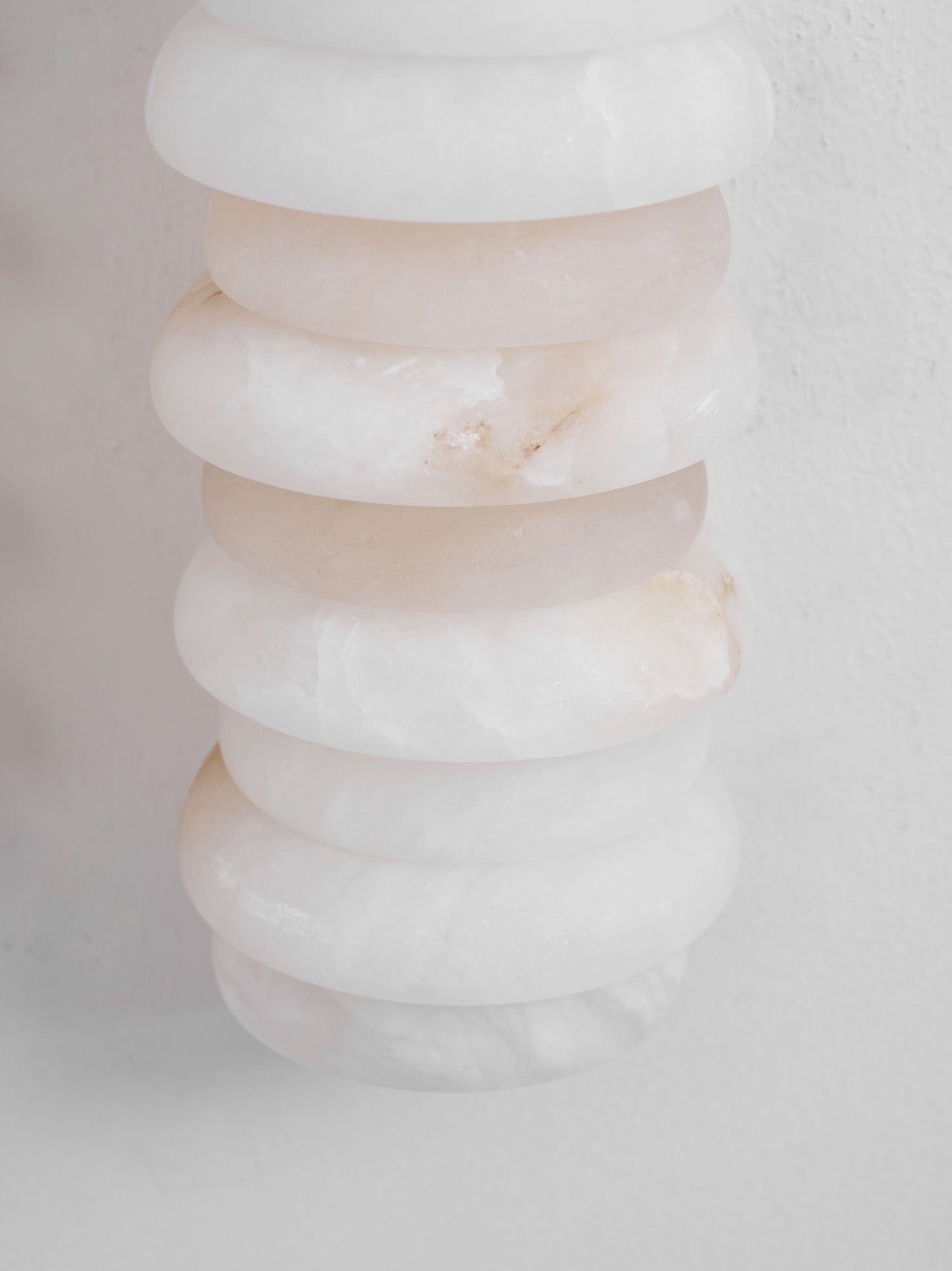 Halden Double Alabaster Wall Lamp