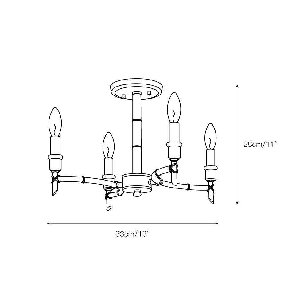 Pela Chandelier