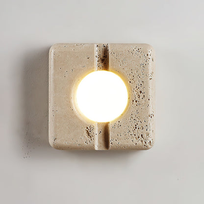 Zelon Travertine Wall Lamp