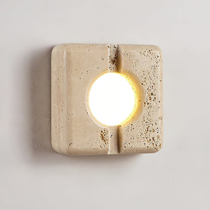 Zelon Travertine Wall Lamp