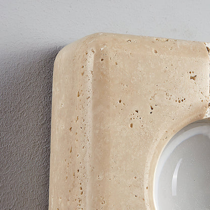 Zelon Travertine Wall Lamp