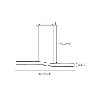 Solia Linear Pendant Light
