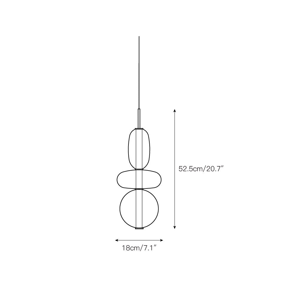 Stained Glass Pendant Lamp