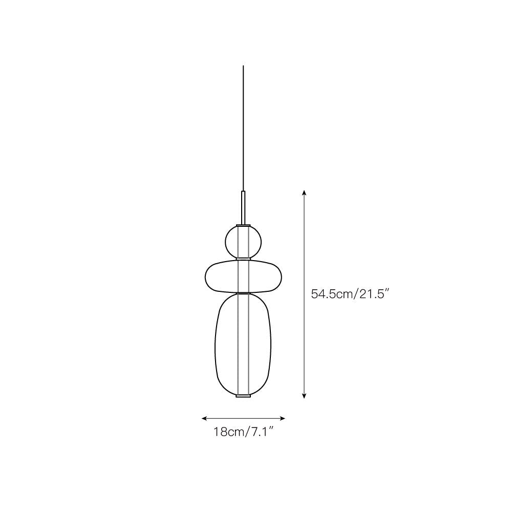 Stained Glass Pendant Lamp