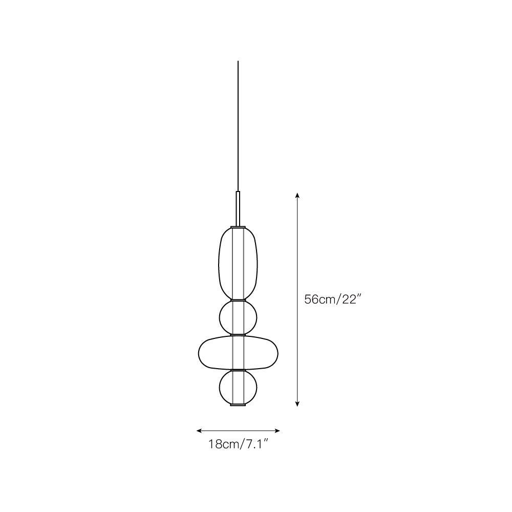 Stained Glass Pendant Lamp