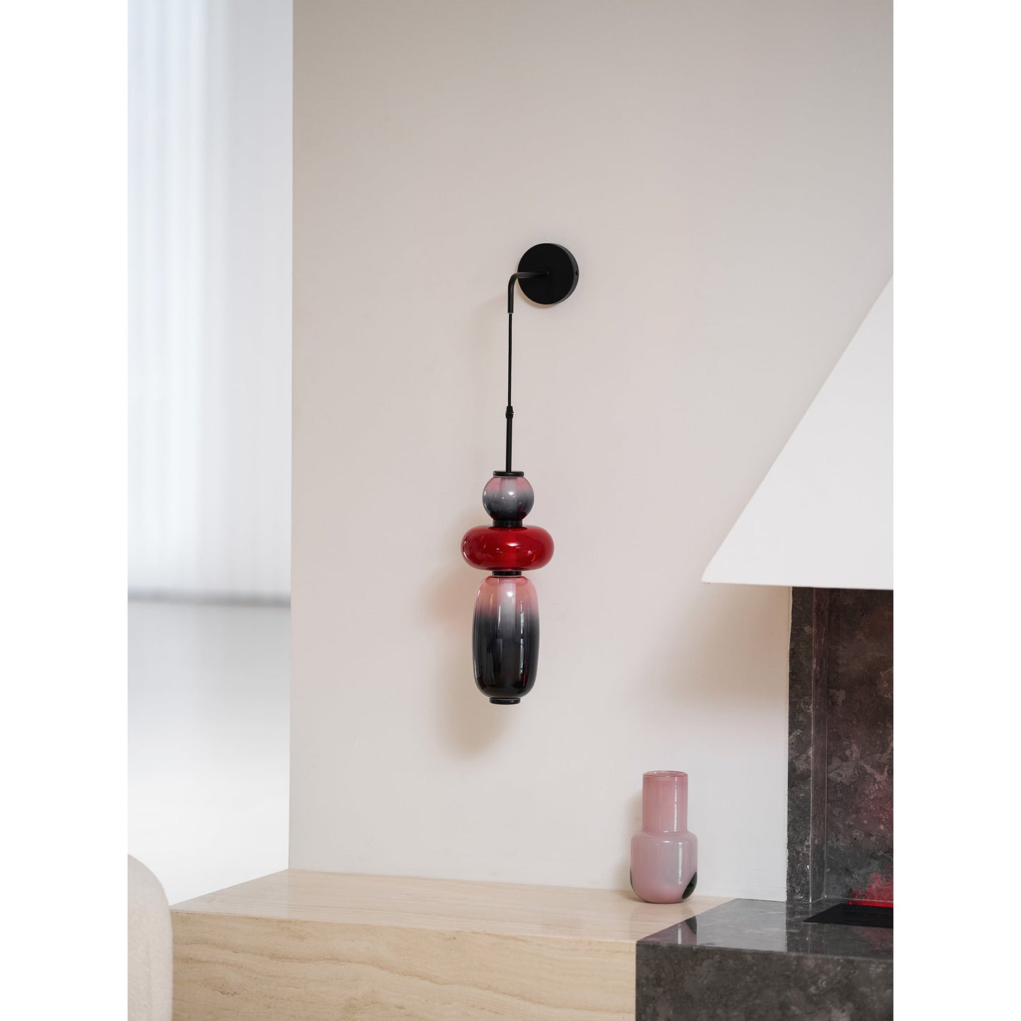 Stained Glass Wall Lamp