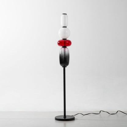 Esmon Glass Pebble Floor Lamp
