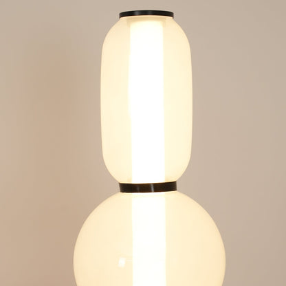Esmon Glass Pebble Floor Lamp