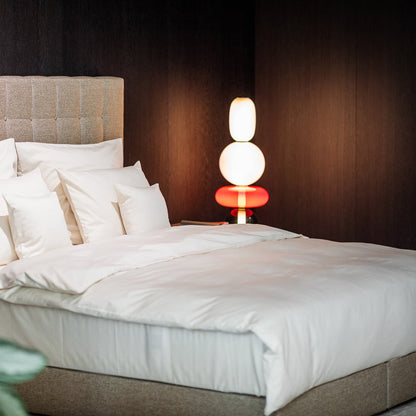 Esmon Glass Pebble Floor Lamp