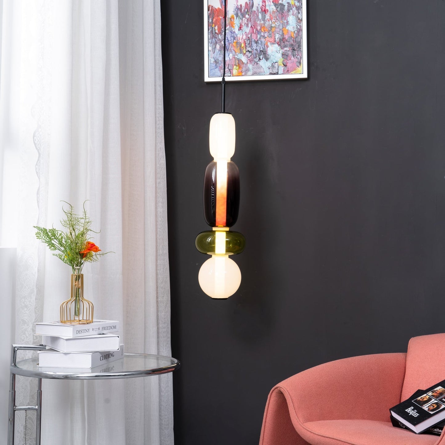 Stained Glass Pendant Lamp