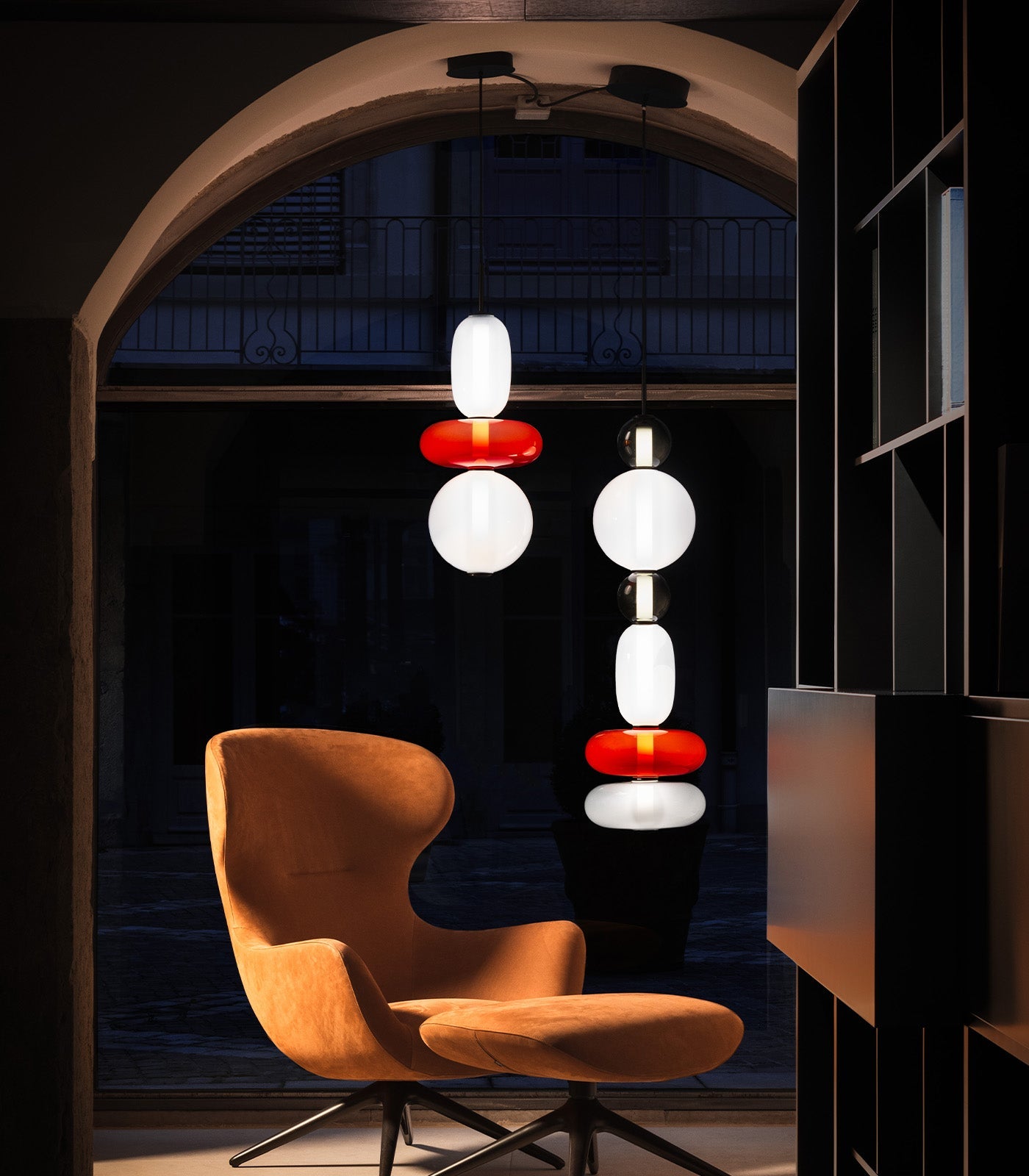 Stained Glass Pendant Lamp