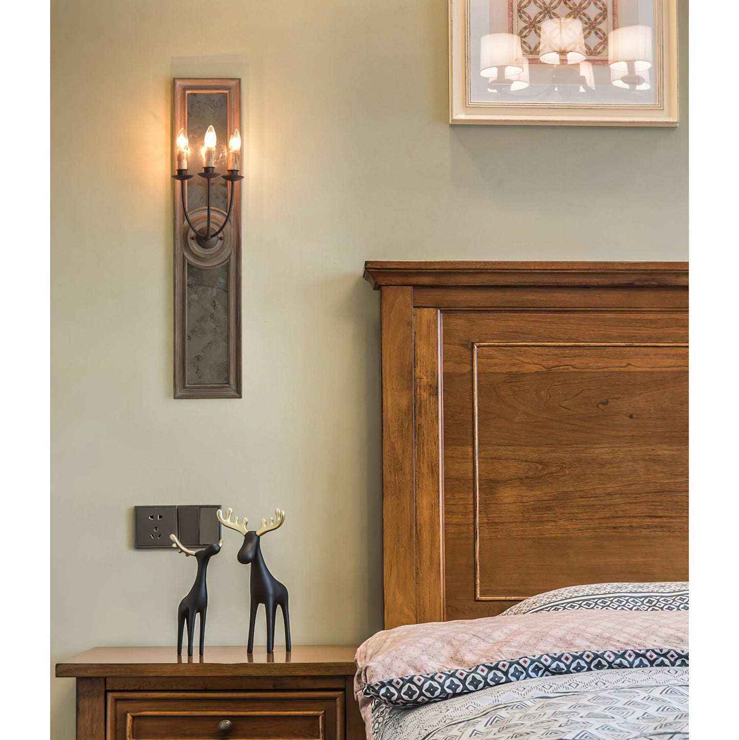 Vionen 3-Light Mirrored Sconce