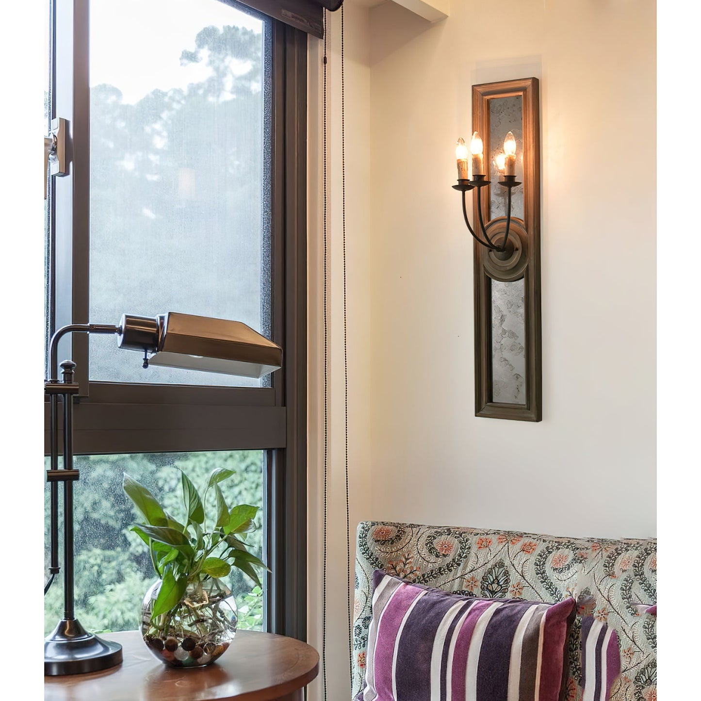 Vionen 3-Light Mirrored Sconce