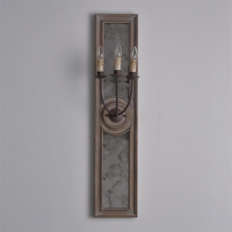 Vionen 3-Light Mirrored Sconce