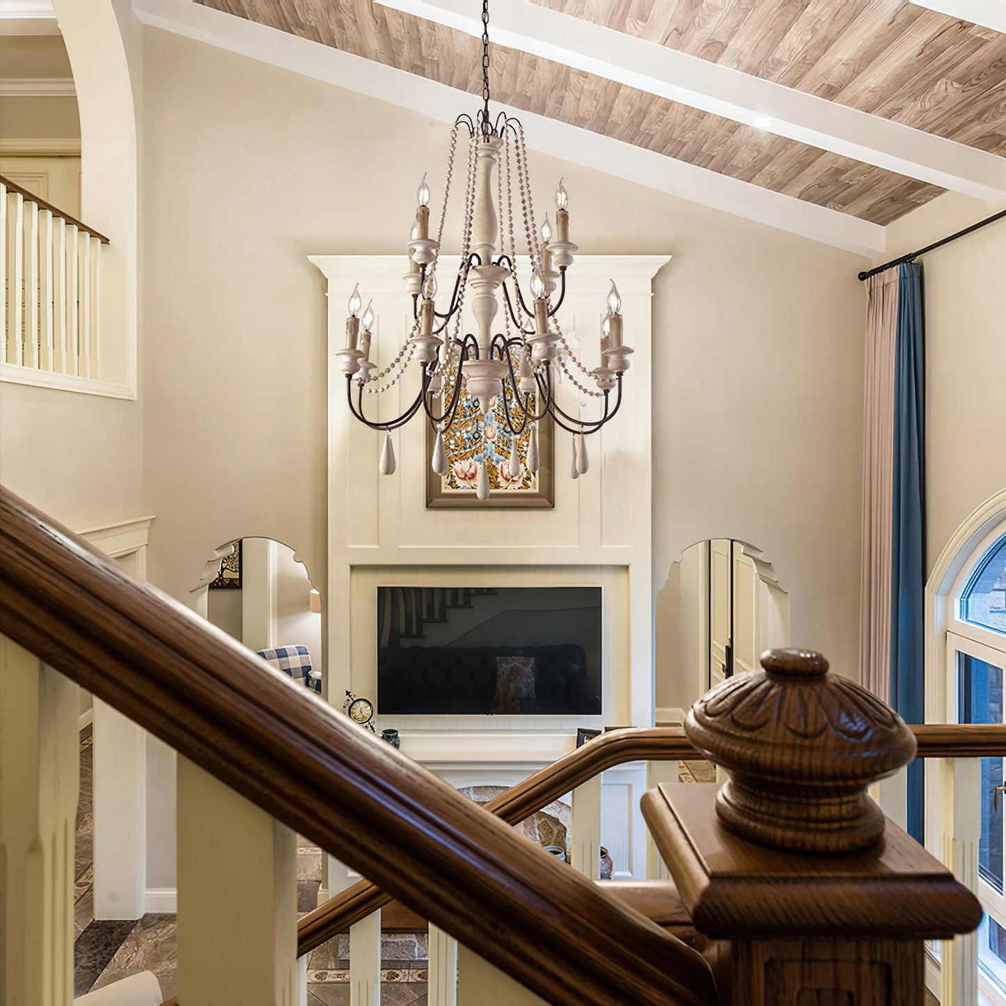 Vionen Style Beaded Chandelier