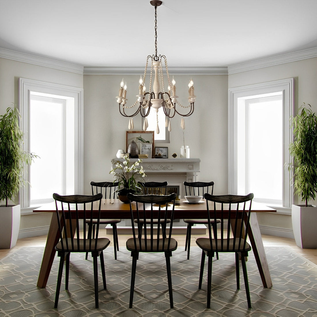 Vionen Style Beaded Chandelier
